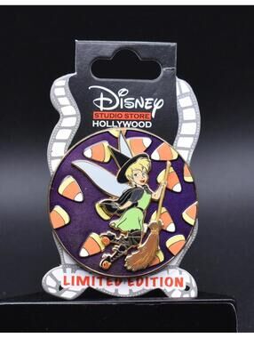 Disney DSSH Peter Pan Tinker Bell Candy Corn Halloween Witch LE 400 Pin (C3)